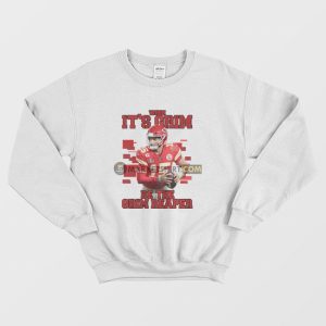 Patrick Mahomes When It’s Grim Be The Grim Reaper Sweatshirt