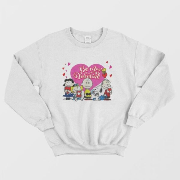 Peanuts Be My Valentine Sweatshirt