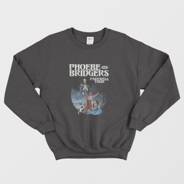 Phoebe Bridgers Farewell Tour Graveyard Kids Sweatshirt