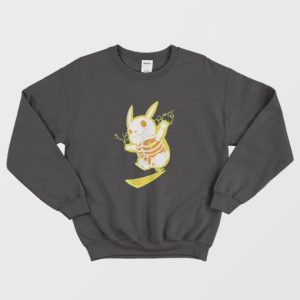 Pikachu Skeleton Pokemon Sweatshirt 3