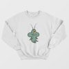 Plankton Eating Popcorn Sweatshirt Spongebob