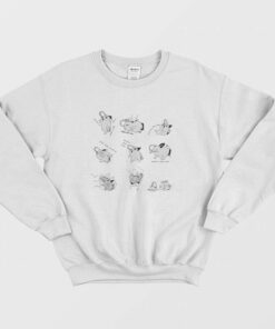 Pochita Compilation Chainsaw Man Sweatshirt 2