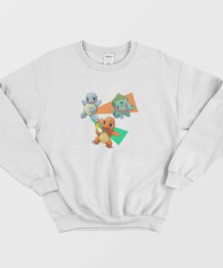 Pokemon Charmander Bulbasaur Squirtle Sweatshirt 1