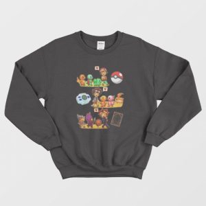 Pokemon Digimon Yugioh Starters Childhood Memory Sweatshirt