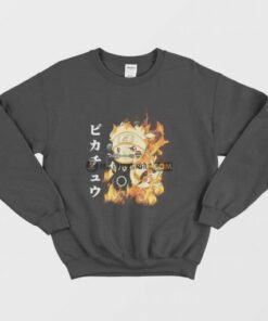 Pokemon Pikachu Naruto Sweatshirt 3