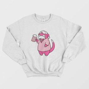 Pokemon Slowbro Frat Sweatshirt Slowpoke