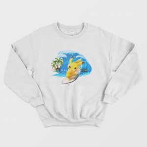 Pokemon Surf Pikachu Sweatshirt