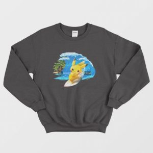 Pokemon Surf Pikachu Sweatshirt 3