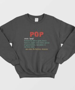 Pop Definition Professional Advice Family Historian Sweatshirt 2