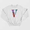 Pop Smoke Colored V Logo Sweatshirt