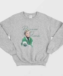 Princess Diana The Philadelphia Eagles Sweatshirt 1 Princess Diana The Philadelphia Eagles Sweatshirt 2