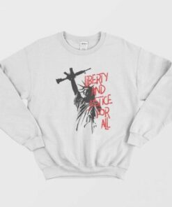 Pro Liberty and Justice For All Gun Rights Sweatshirt 2