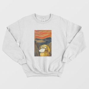 Psyduck The Scream Sweatshirt