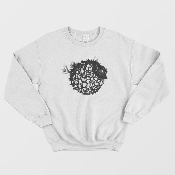 Puffer Fish Skeleton Sweatshirt