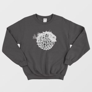 Puffer Fish Skeleton Sweatshirt 4