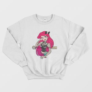 Punk Ariel The Little Mermaid Sweatshirt