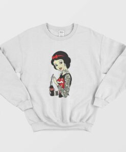 Punk Rock Princess Snow White Sweatshirt 1
