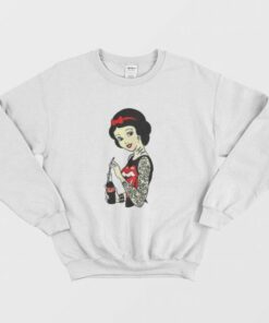 Punk Rock Princess Snow White Sweatshirt 3