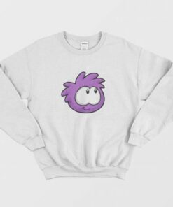 Purple Puffle Club Penguin Sweatshirt 3