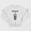 Quarantine and Chill Face Mask Sweatshirt