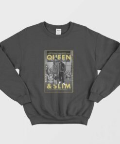 Queen And Slim Movie Poster Fan Sweatshirt 1