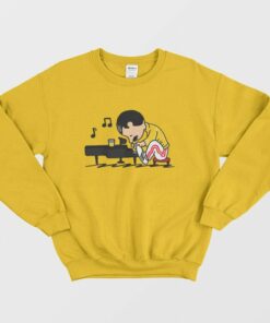 Queenuts Freddie Mercury Peanuts Sweatshirt 2