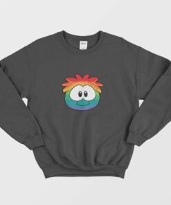 Rainbow Puffle Club Penguin Sweatshirt 2