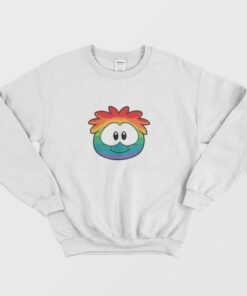 Rainbow Puffle Club Penguin Sweatshirt 3