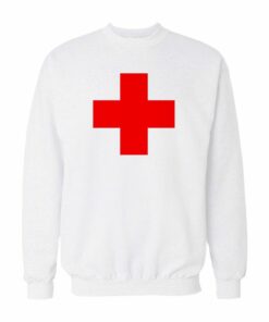 Red Cross Logo SweatShirt 1
