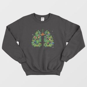 Respiratory Therapy Lung Christmas Sweaters 1