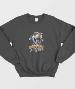 Resting Pitchface Dog Lovers Sweatshirt 1