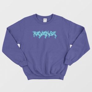 Revenge Blue Lightning Kill Sweatshirt 2