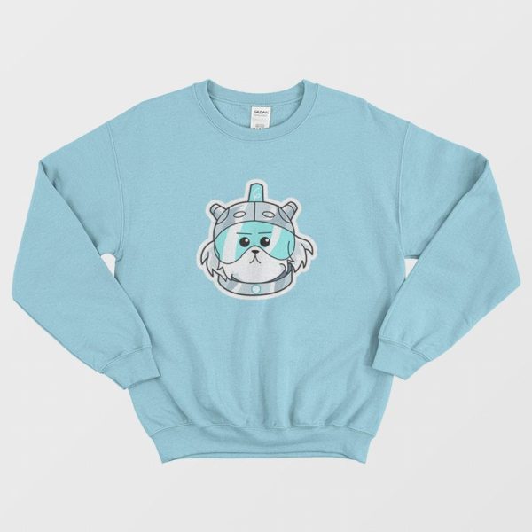 Rick and Morty Lawnmower Dog Sweatshirt