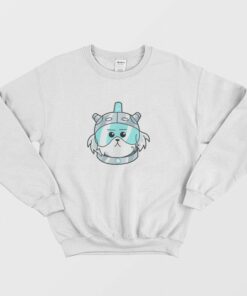 Rick and Morty Lawnmower Dog Sweatshirt 2