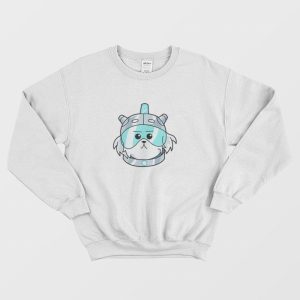 Rick and Morty Lawnmower Dog Sweatshirt 2