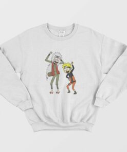 Rick and Morty Naruto and Jiraiya Sweatshirt 2