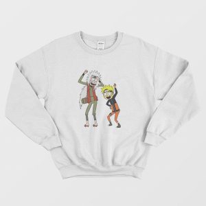 Rick and Morty Naruto and Jiraiya Sweatshirt 2