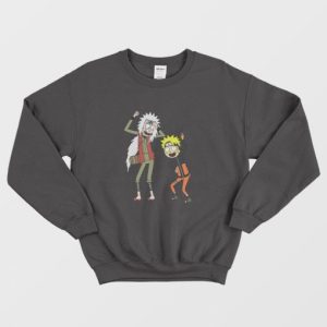 Rick and Morty Naruto and Jiraiya Sweatshirt 3