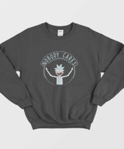 Rick and Morty Nobody Cares Sweatshirt 1