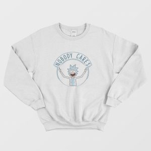 Rick and Morty Nobody Cares Sweatshirt 2