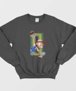 Rick and Morty Parody Pikachu Im Pikarick Sweatshirt 1