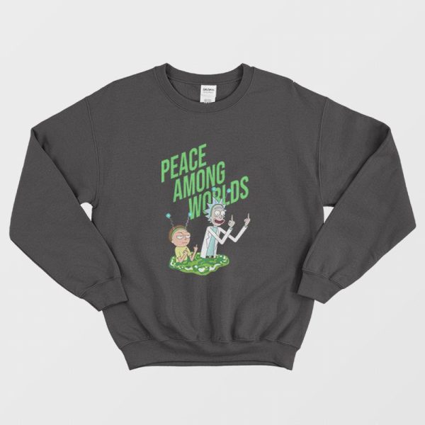 Rick and Morty Peace Among Worlds Sweatshirt