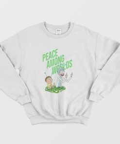 Rick and Morty Peace Among Worlds Sweatshirt 2