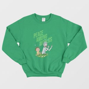 Rick and Morty Peace Among Worlds Sweatshirt 3