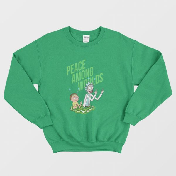 Rick and Morty Peace Among Worlds Sweatshirt