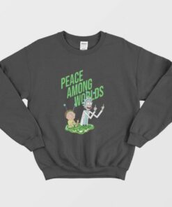 Rick and Morty Peace Among Worlds Sweatshirt 4