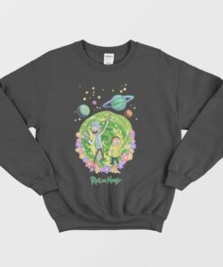 Rick and Morty Portal Planets Sweatshirt 1