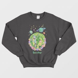 Rick and Morty Portal Planets Sweatshirt