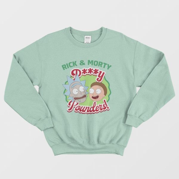 Rick and Morty Pussy Pounders Sweatshirt