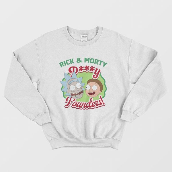 Rick and Morty Pussy Pounders Sweatshirt